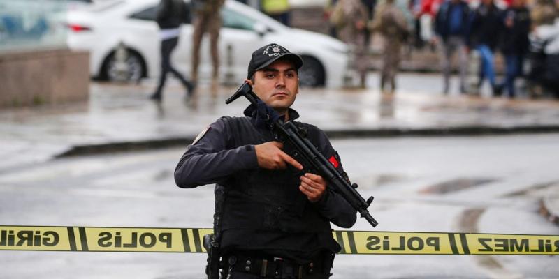 Suicide bomber detonates a device in the Turkish capital. A second assailant is killed in a shootout.