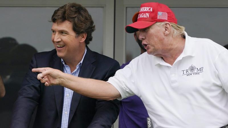 Trump says he'd consider Tucker Carlson as running mate | The Hill