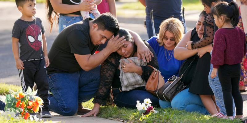 Father watched from live feed as Texas shooting suspect allegedly broke into home where family was killed