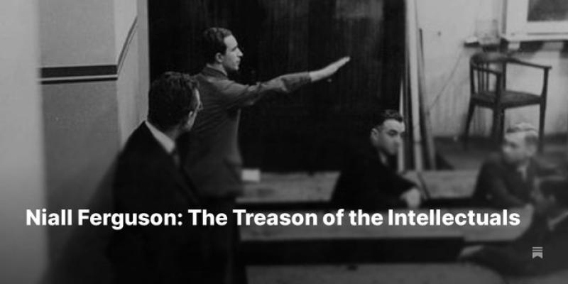 The Treason of the Intellectuals