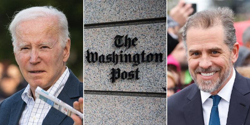 Wash Post admits Hunter Biden's Burisma board membership 'should have been a scandal' when his dad was VP