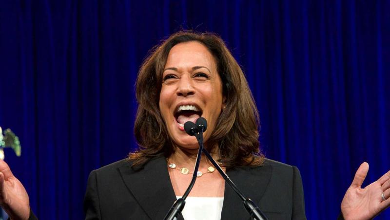 Kamala Seen Practicing Her Presidential Cackle