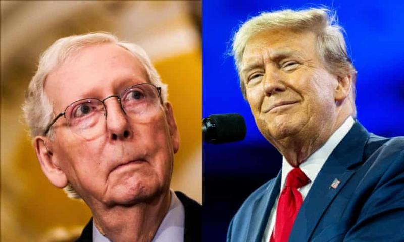 McConnell will endorse Trump to win Senate majority, colleague says | Mitch McConnell | The Guardian