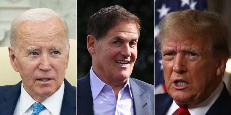 Mark Cuban Says He'll Vote for Joe Biden Despite His Age