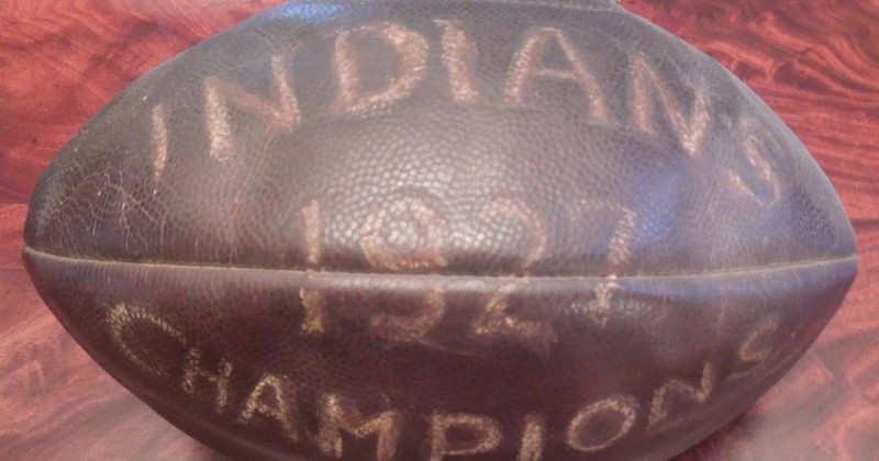 Football of Yore: "On any given Sunday..."  Hominy Indians