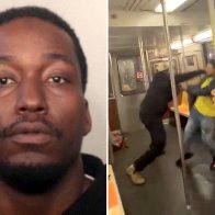 Estranged wife of accused NYC subway maniac shot in head during fight dumped him because he was increasingly 'aggressive'