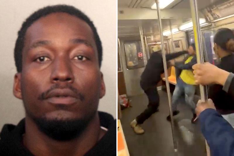 Estranged wife of accused NYC subway maniac shot in head during fight dumped him because he was increasingly 'aggressive'