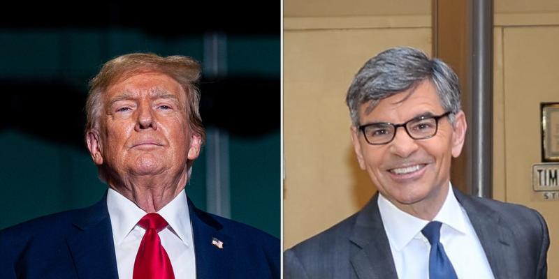 Trump sues ABC News, George Stephanopoulos for defamation 