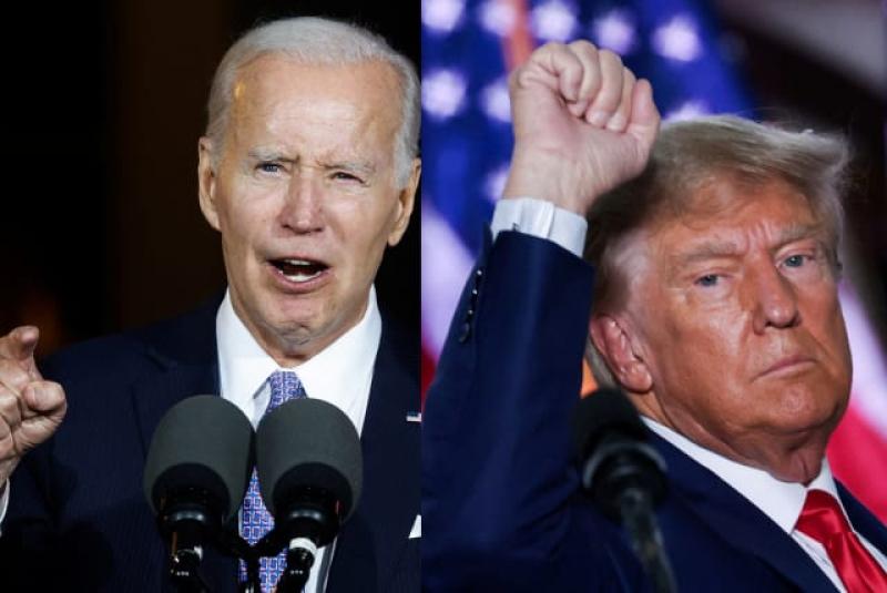 'Biden bump is real': president gains on Trump in six battleground states | US elections 2024 | The Guardian