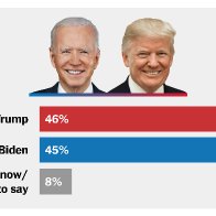 Biden Shrinks Trump's Edge in Latest Times/Siena Poll - The New York Times