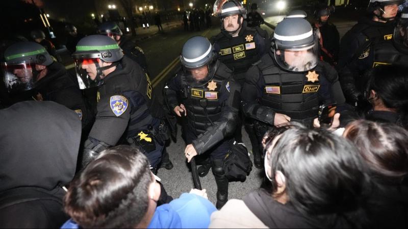 Police enter UCLA encampment, detain some protesters | The Hill