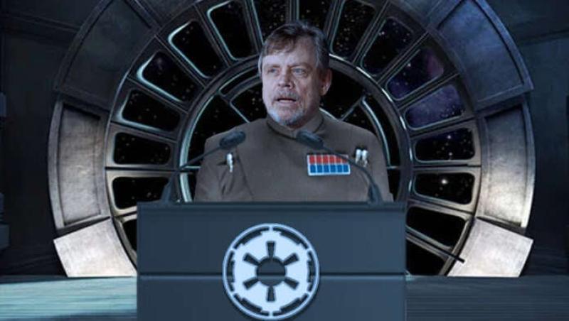 Mark Hamill Joins Death Star Press Conference To Say What A Good Job He Thinks The Emperor Is Doing 