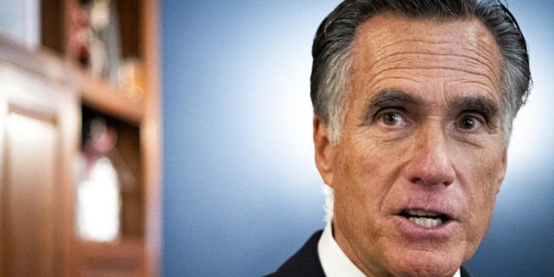 GOP Sen. Mitt Romney says Biden should have pardoned Trump