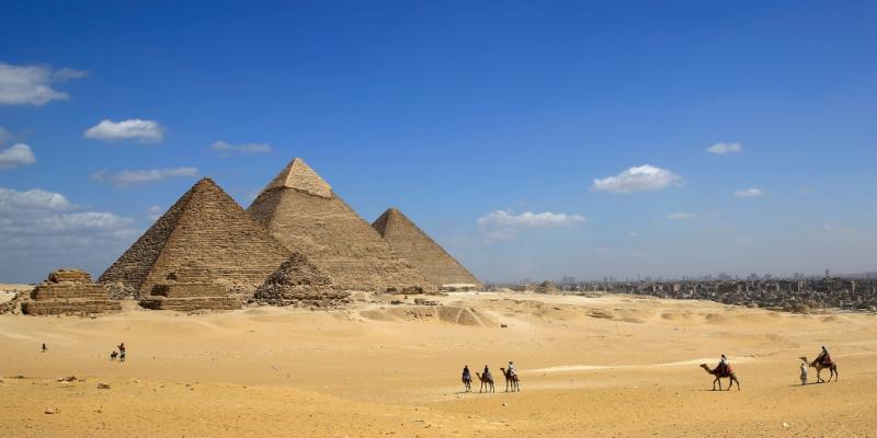 Egyptian pyramids, including in Giza, sat along branch of the Nile, study says