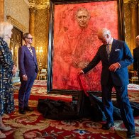 A Shock of Red for a Royal Portrait