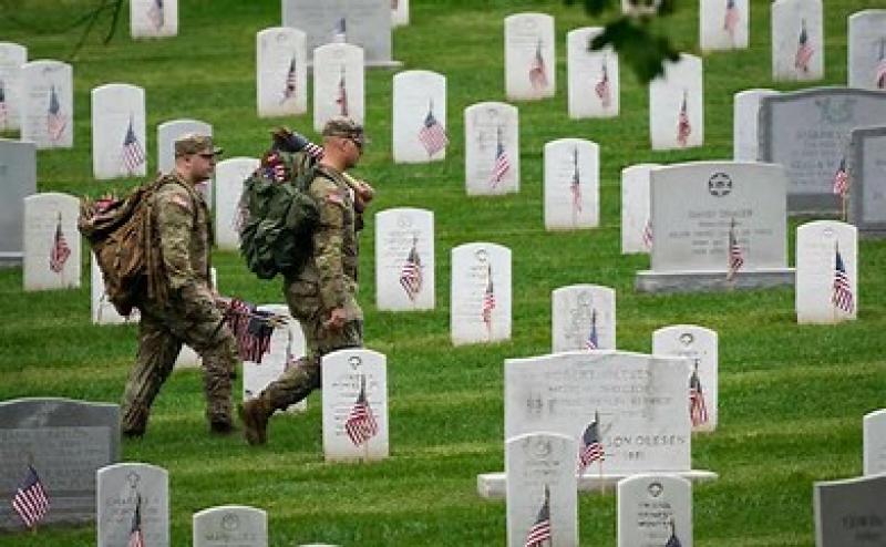 "I help war widows. Trump's callous insult of military won't be forgotten this Memorial Day".