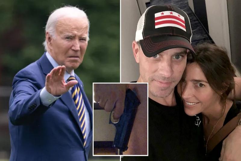 Joe Biden visits Hallie Biden days before she testifies in Hunter's gun trial