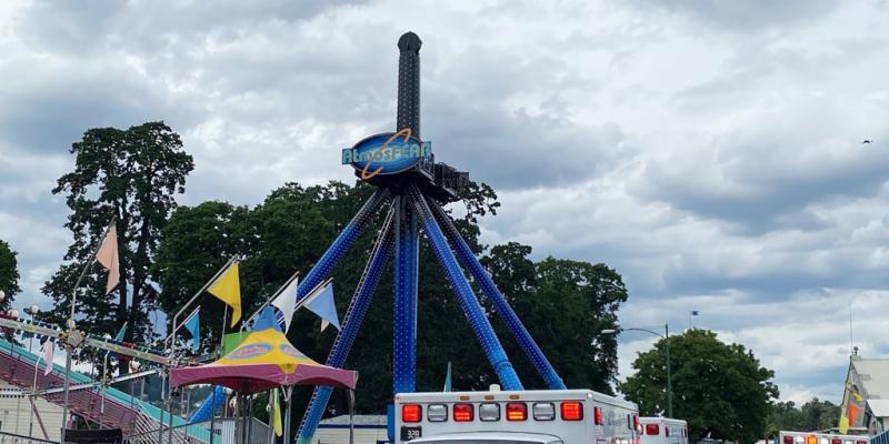 Nearly 30 people left suspended upside down after Portland amusement park ride malfunctions