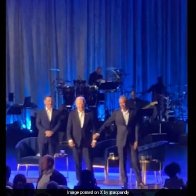 Joe Biden Freezes, Barack Obama Guides Him Off Stage At LA Fundraiser