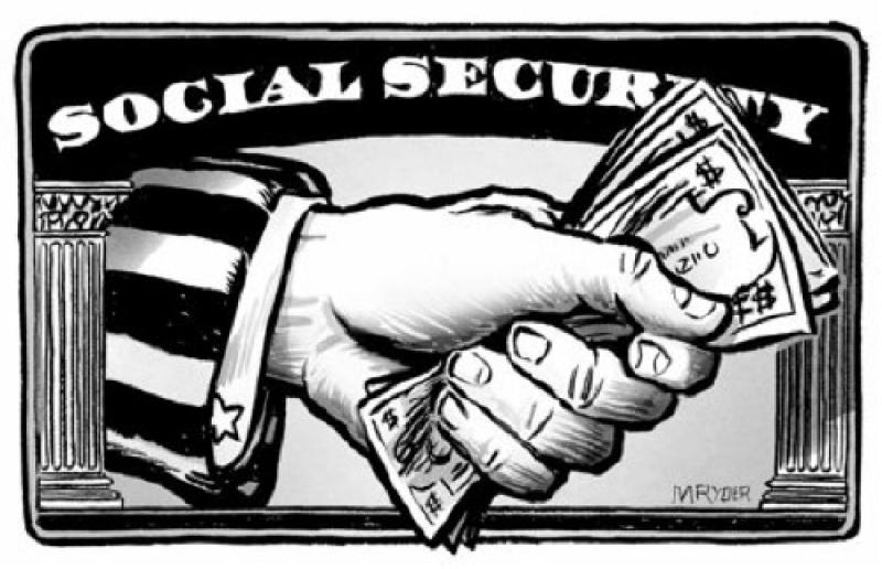 At what age is Social Security no longer taxed in the US?