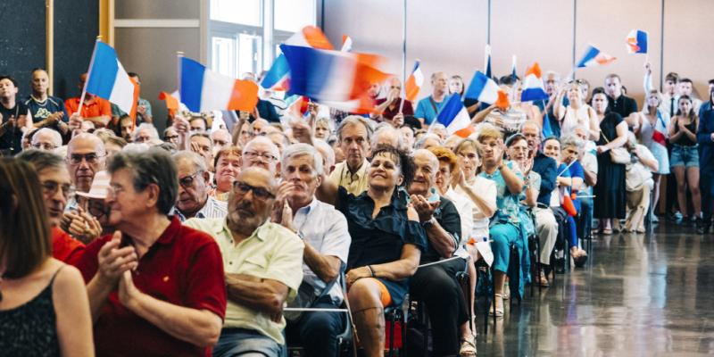 France's far-right National Rally in the lead in first-round legislative elections