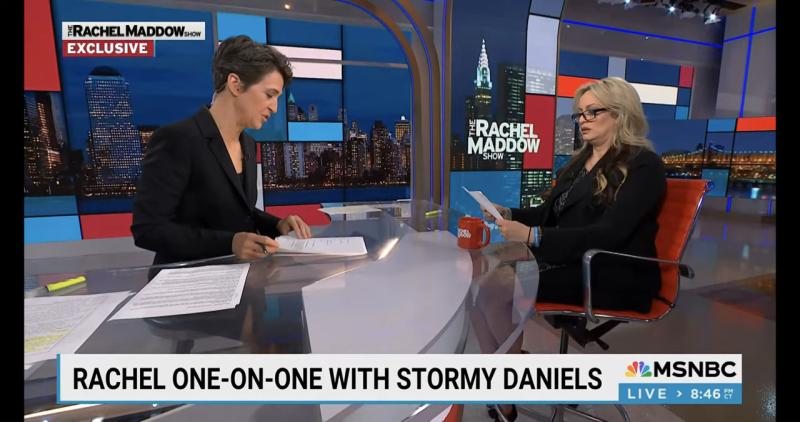 Stormy Daniels Talks Hush Money Trial with Rachel Maddow: Exclusive Interview ( Part III)