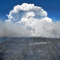 Several blazes, including a 'megafire,' growing in Oregon amid dry fuel and high temperatures