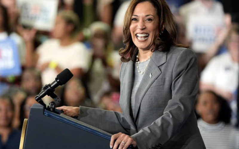 About 8 in 10 Democrats satisfied with Harris as nominee: AP-NORC poll | AP News