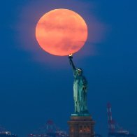 'Supermoon eclipse' will be visible across North America on Tuesday