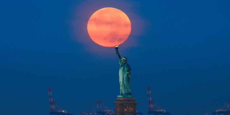 'Supermoon eclipse' will be visible across North America on Tuesday