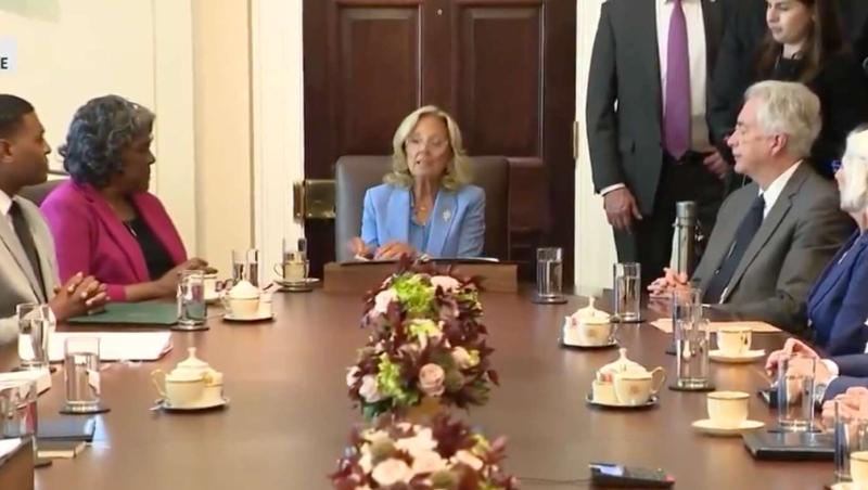 Jill Biden Becomes First Female President