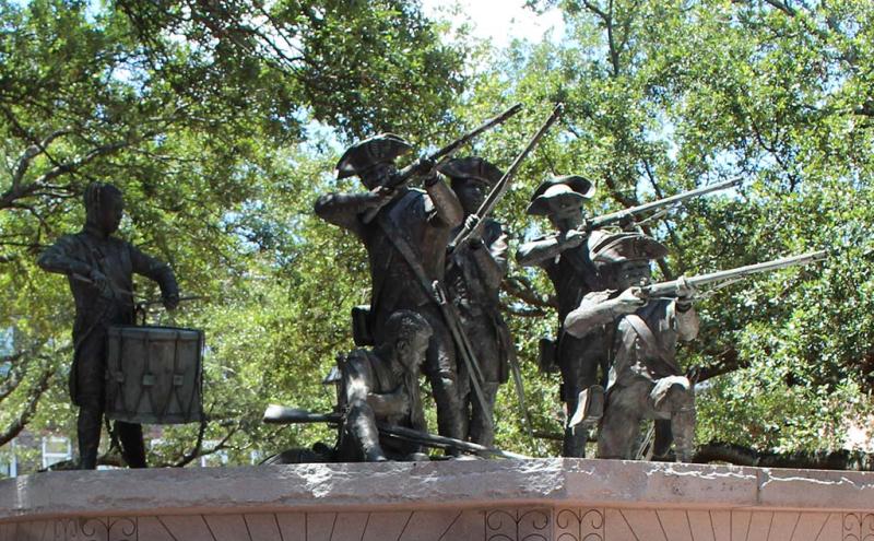 Haitian Soldiers at the Battle of Savannah (1779) •