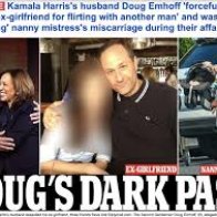 Woman-Beater’: Kamala’s Husband Doug Emhoff Slammed Over Accusations He Hit Ex-Girlfriend In Face