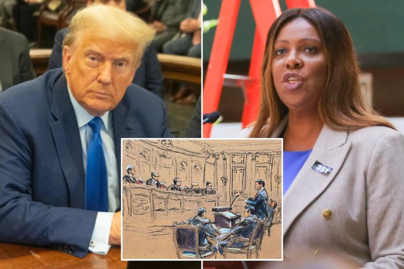 Appeals court judges shine light on  Tish James' monstrously stretched case against Trump