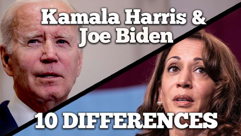 10 Differences Between Kamala Harris And Joe Biden