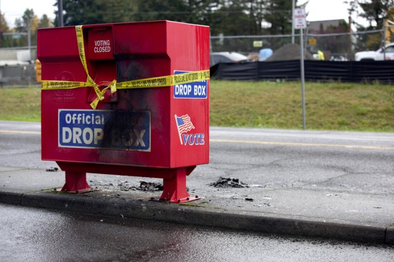 Incendiary devices that burned ballot boxes carried ‘Free Gaza’ messages, AP source says