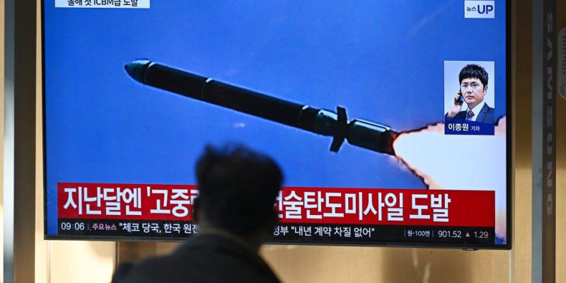 North Korea test-fires ICBM days before U.S. election