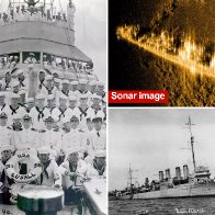 Sunken US WWII warship that went down with more than 200 servicemen found after 81 years