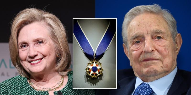 Online outrage as Biden set to award Hillary Clinton, George Soros with Presidential Medal of Freedom | Fox News