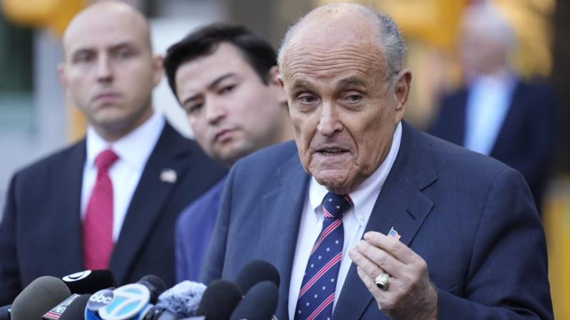 Judge holds Rudy Giuliani in contempt in Georgia election workers case