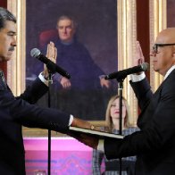 Venezuelan President Nicolas Maduro is sworn in despite credible evidence of election loss