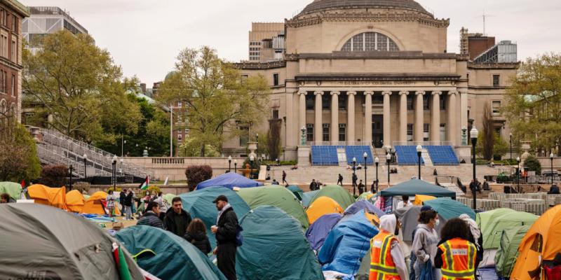 Columbia disciplines students for protests as activists seek to block school from sharing records