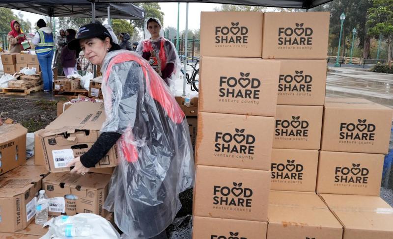 'Nothing is sacred at this point': USDA cancels eggs, dairy and meat delivery to food bank