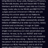 Our Disgraceful National Leader Says "Happy Easter"