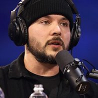 Right-wing influencer Tim Pool in the "new media" seat asks Karoline Leavitt to comment on "unprofessional" press behavior