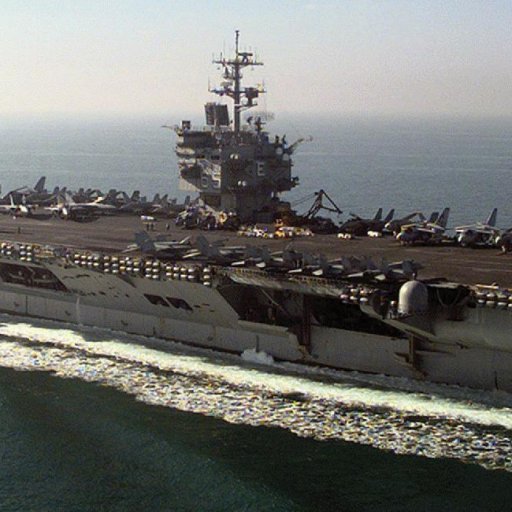 CVN-65, USS Enterprise.  The U.S. Navy's at her best.