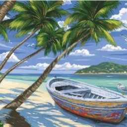 Screengrab-Tropical_Beach_(Row_Boat_on_Beach)_Acrylic_Paint_by_Number_11.5_x15.5_Colart_-_2017-07-09.jpg