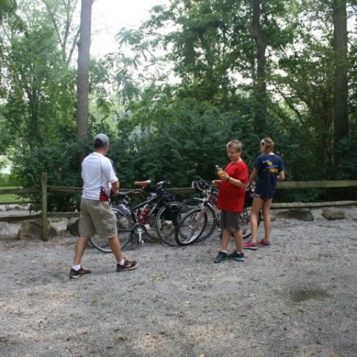 Grand Rapids Bike Trail, my family