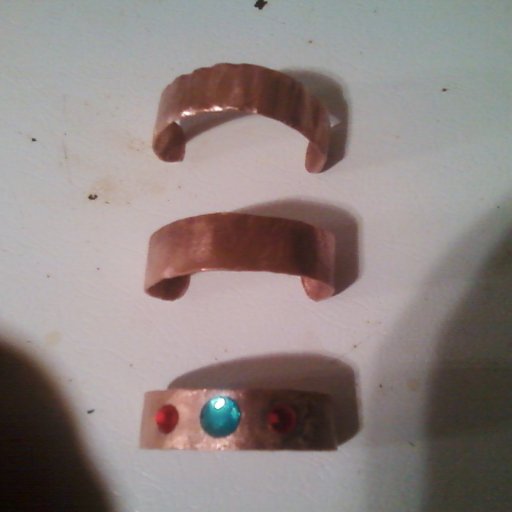Copper bracelets