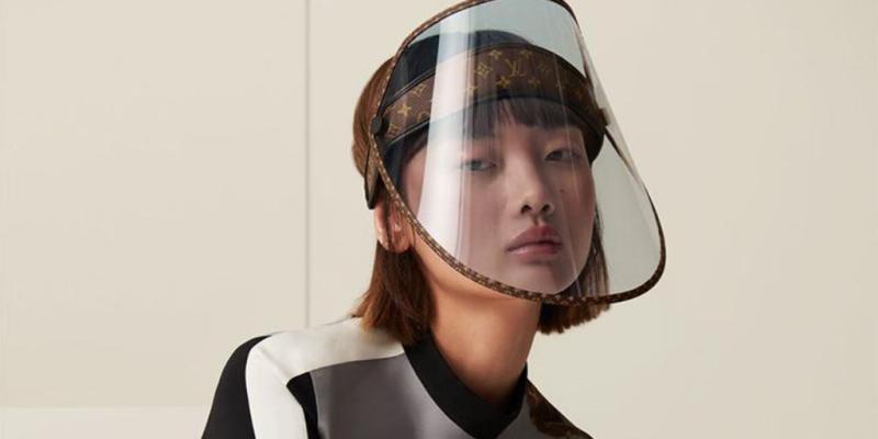 Louis Vuitton's coronavirus-inspired face shield to sell for just under $1G